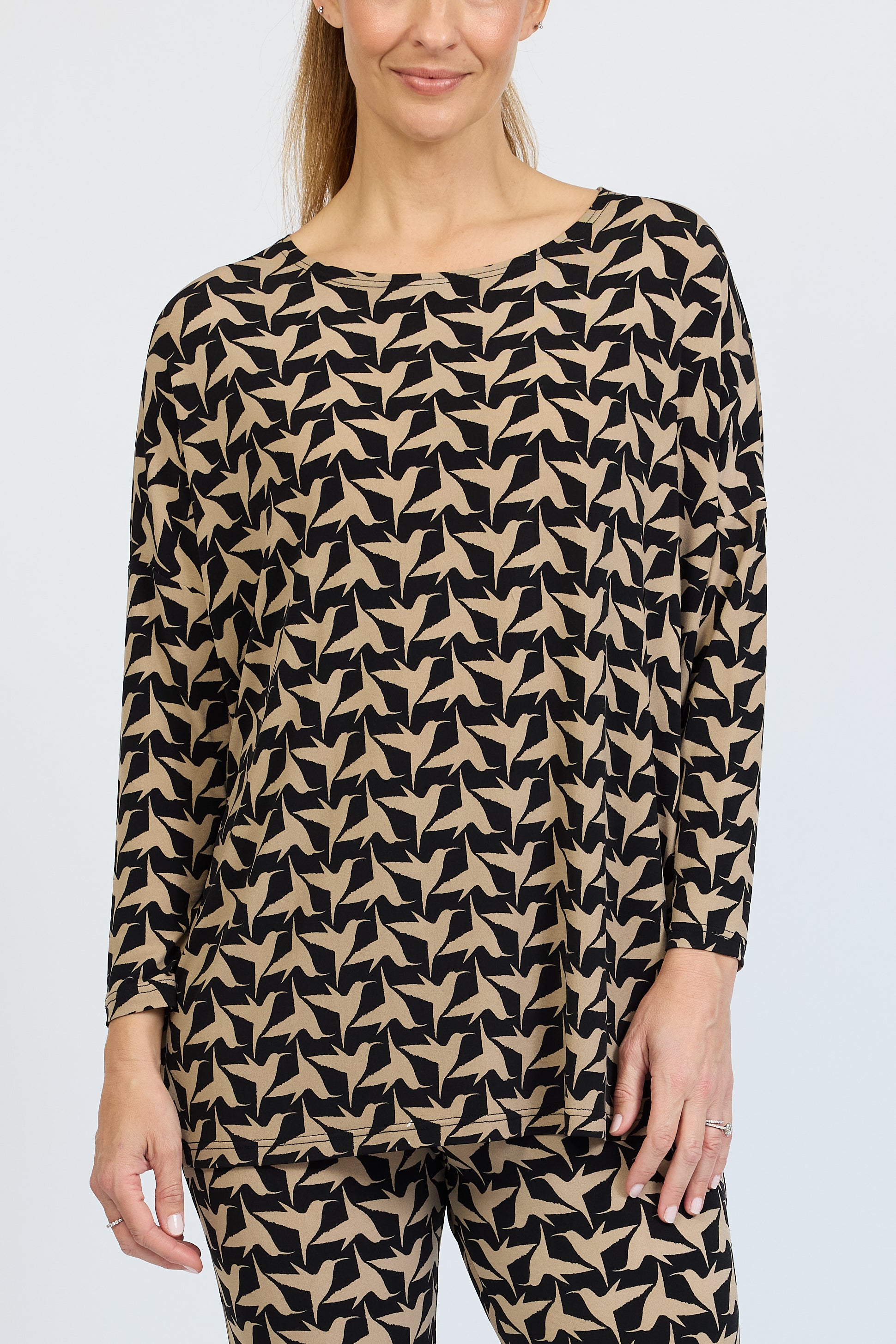 Flight Slouch Top