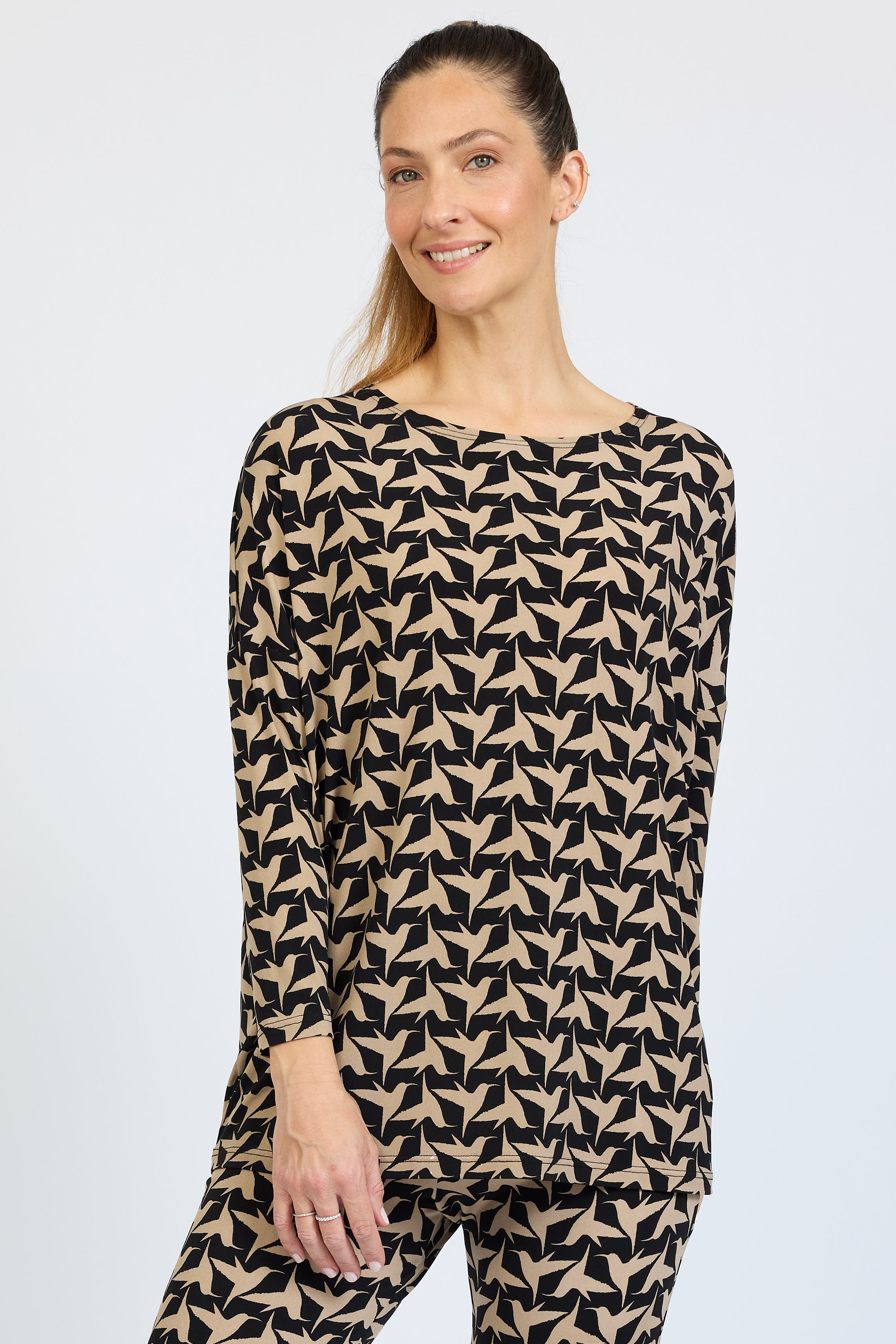 Flight Slouch Top