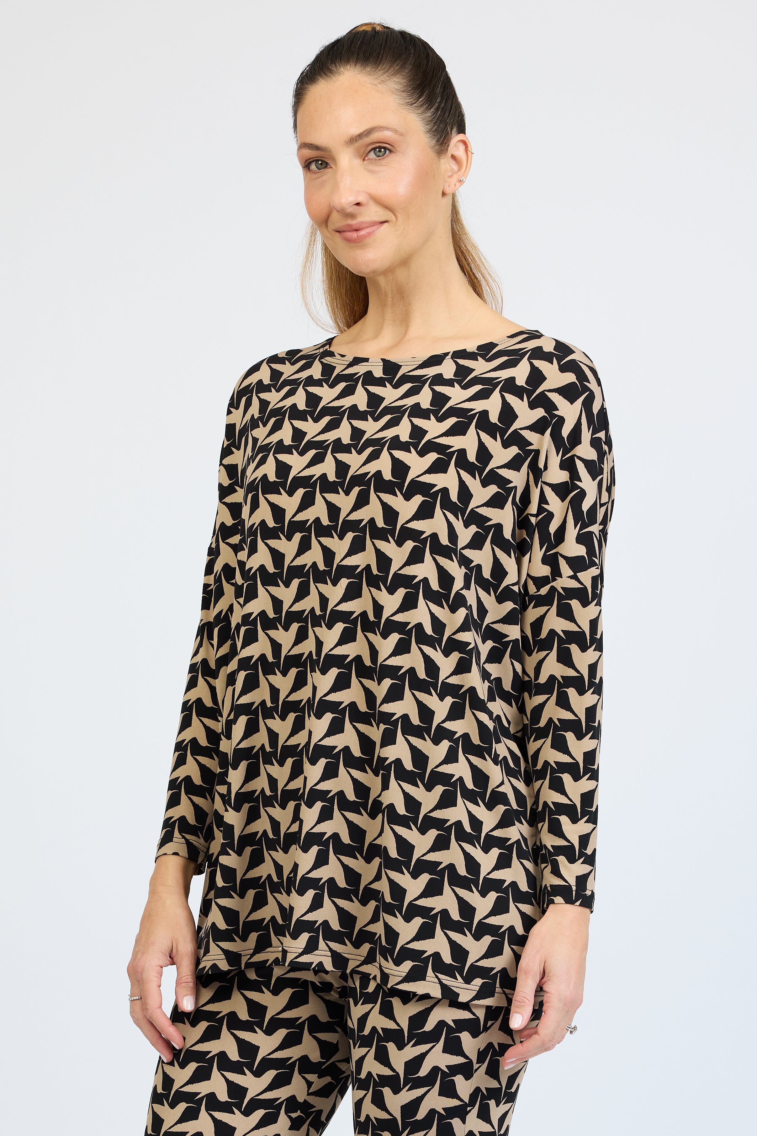 Flight Slouch Top