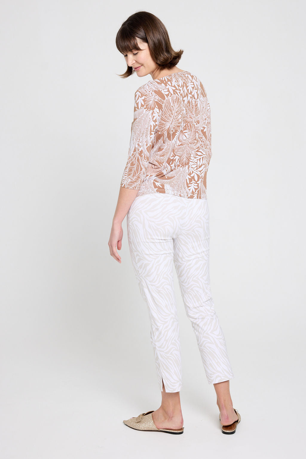 Ginger 3/4 Boat Neck Top