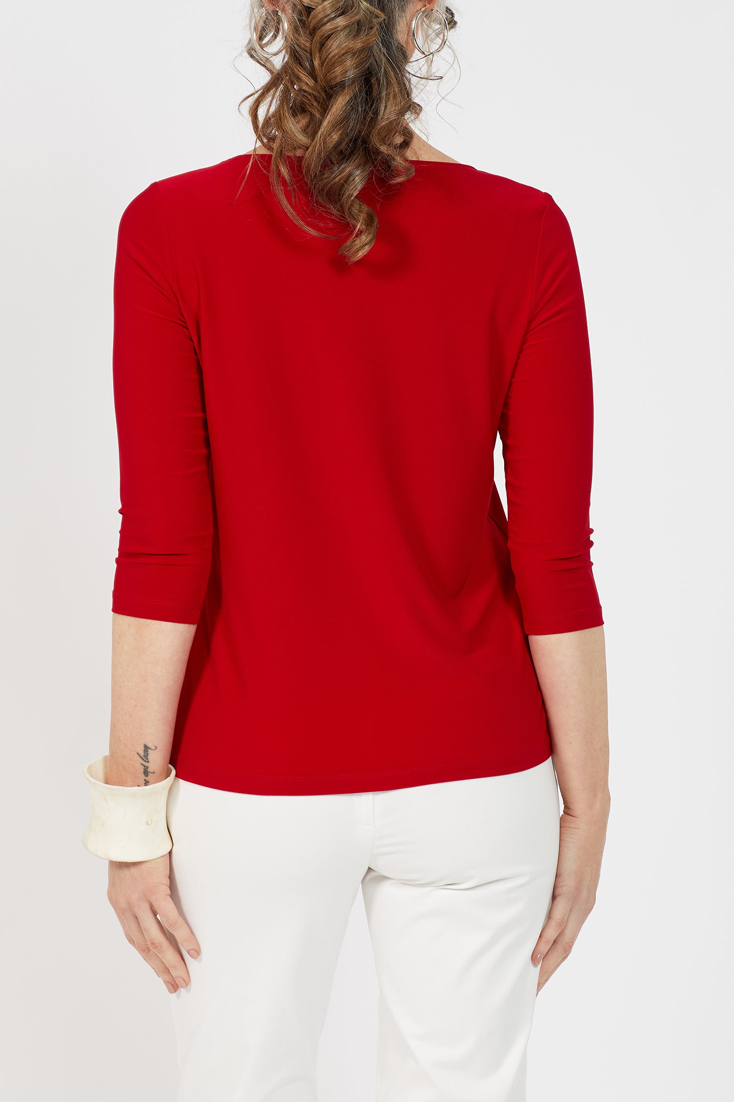 Voyager ¾ Boat Neck Top