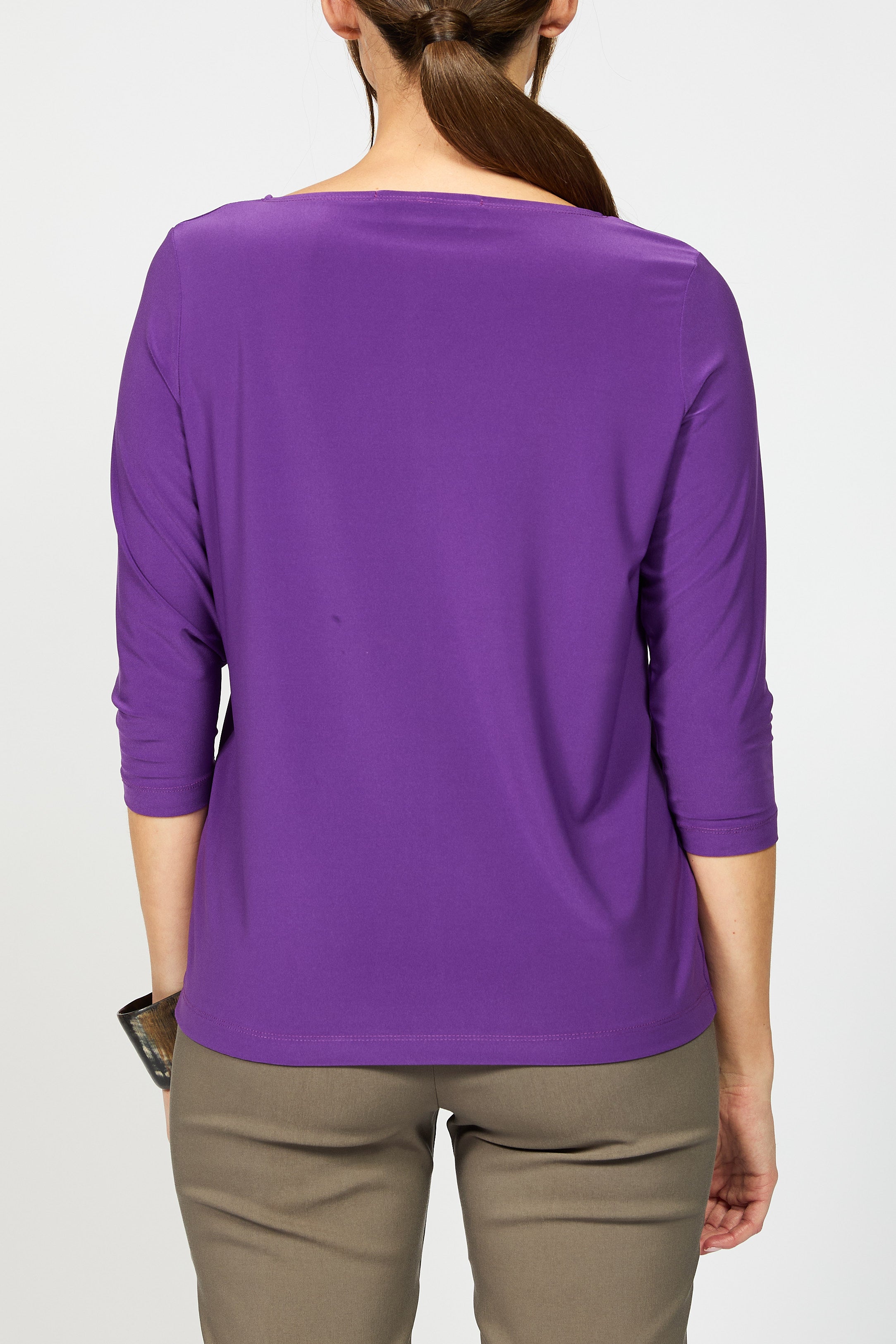 Voyager ¾ Boat Neck Top