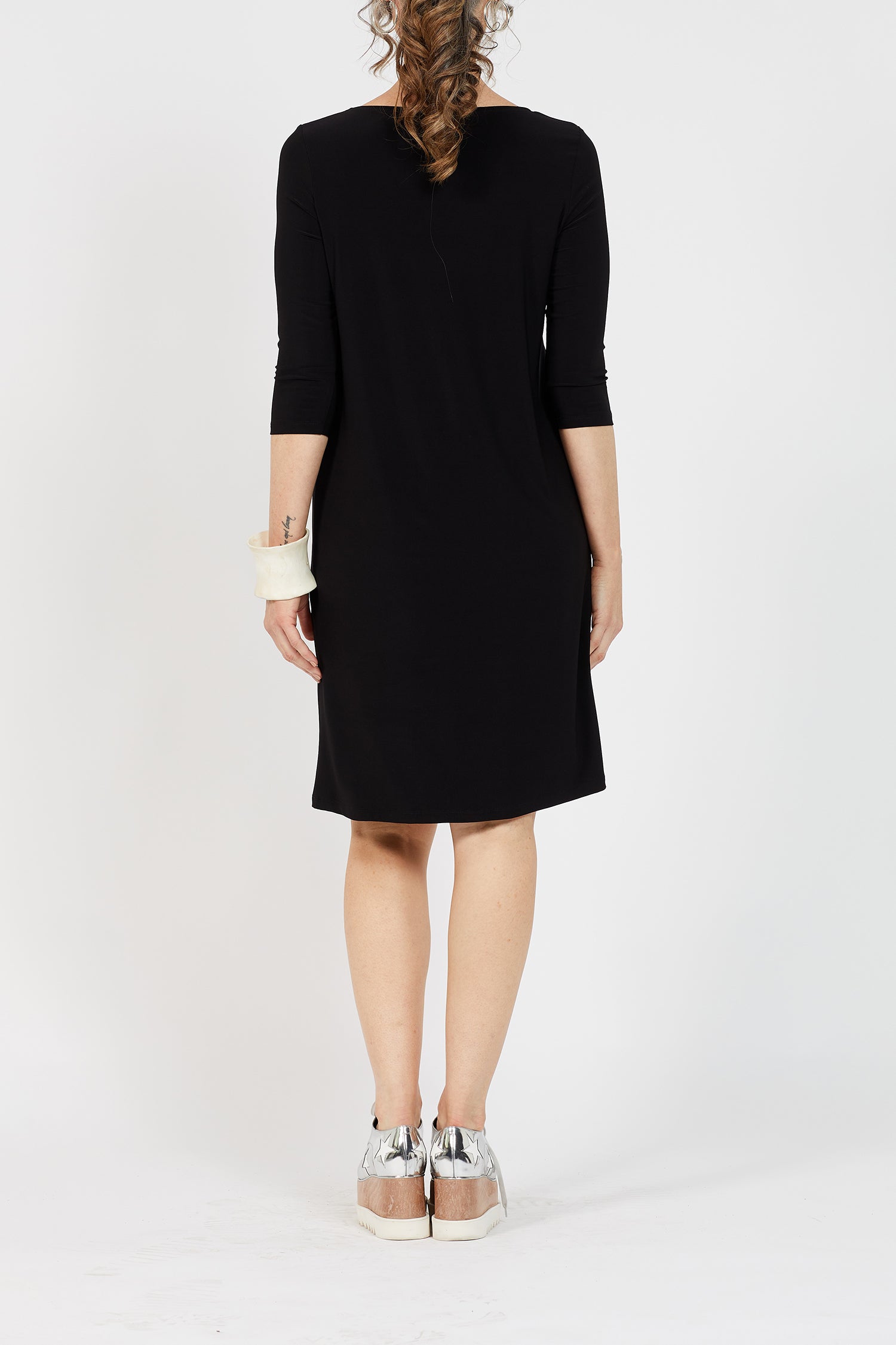 Voyager ¾ Boat Neck Dress