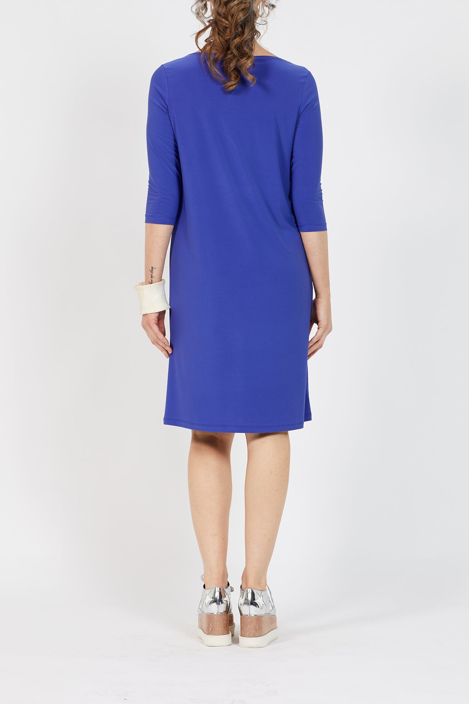 Voyager ¾ Boat Neck Dress