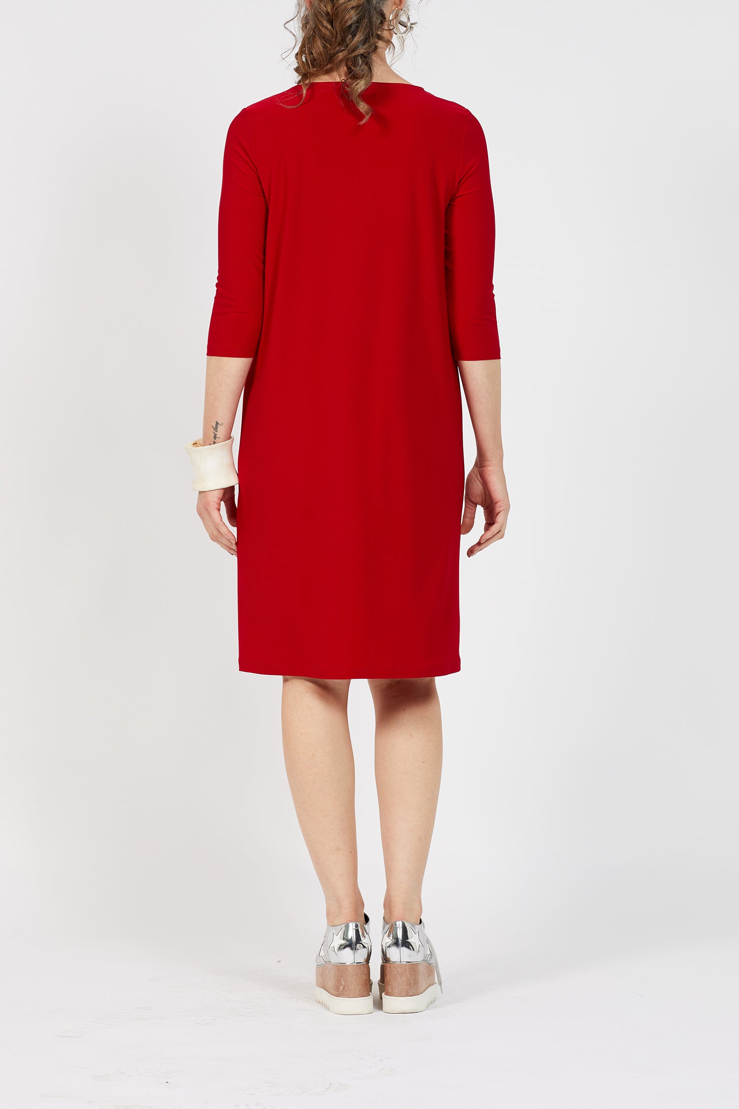 Voyager ¾ Boat Neck Dress