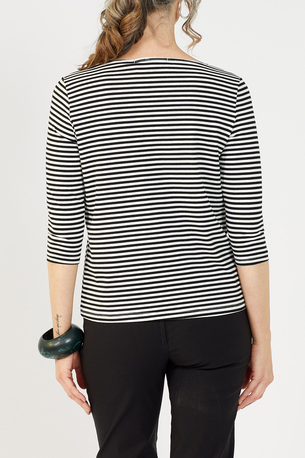 Mosman ¾ Boat Neck Top