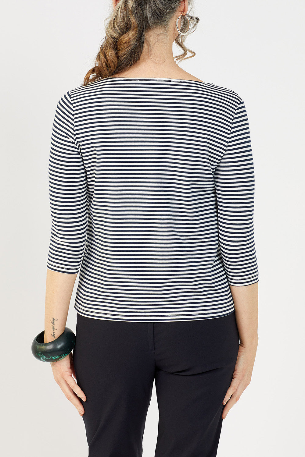 Mosman ¾ Boat Neck Top