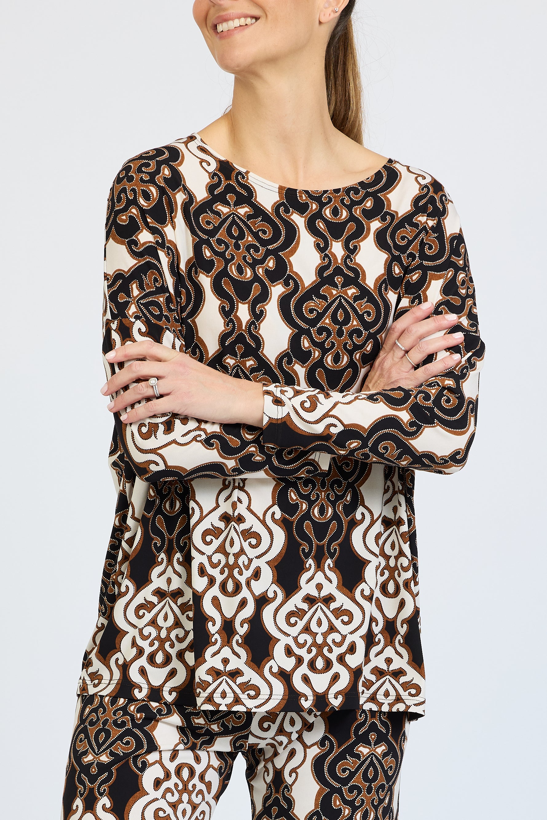 Morocco Slouch Top