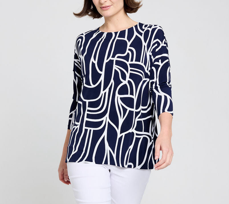 Scroll Slouch Top