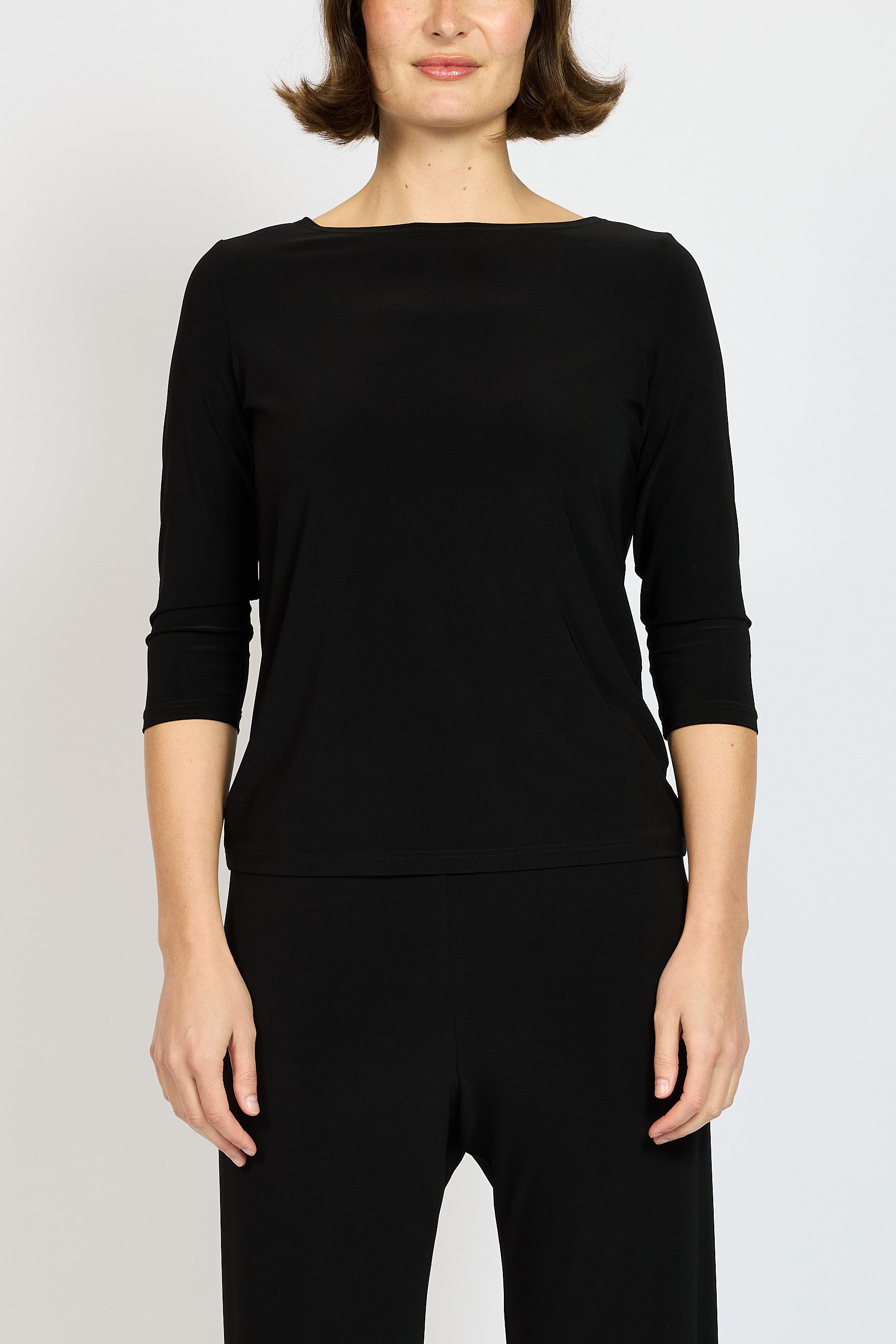 Voyager ¾ Boat Neck Top