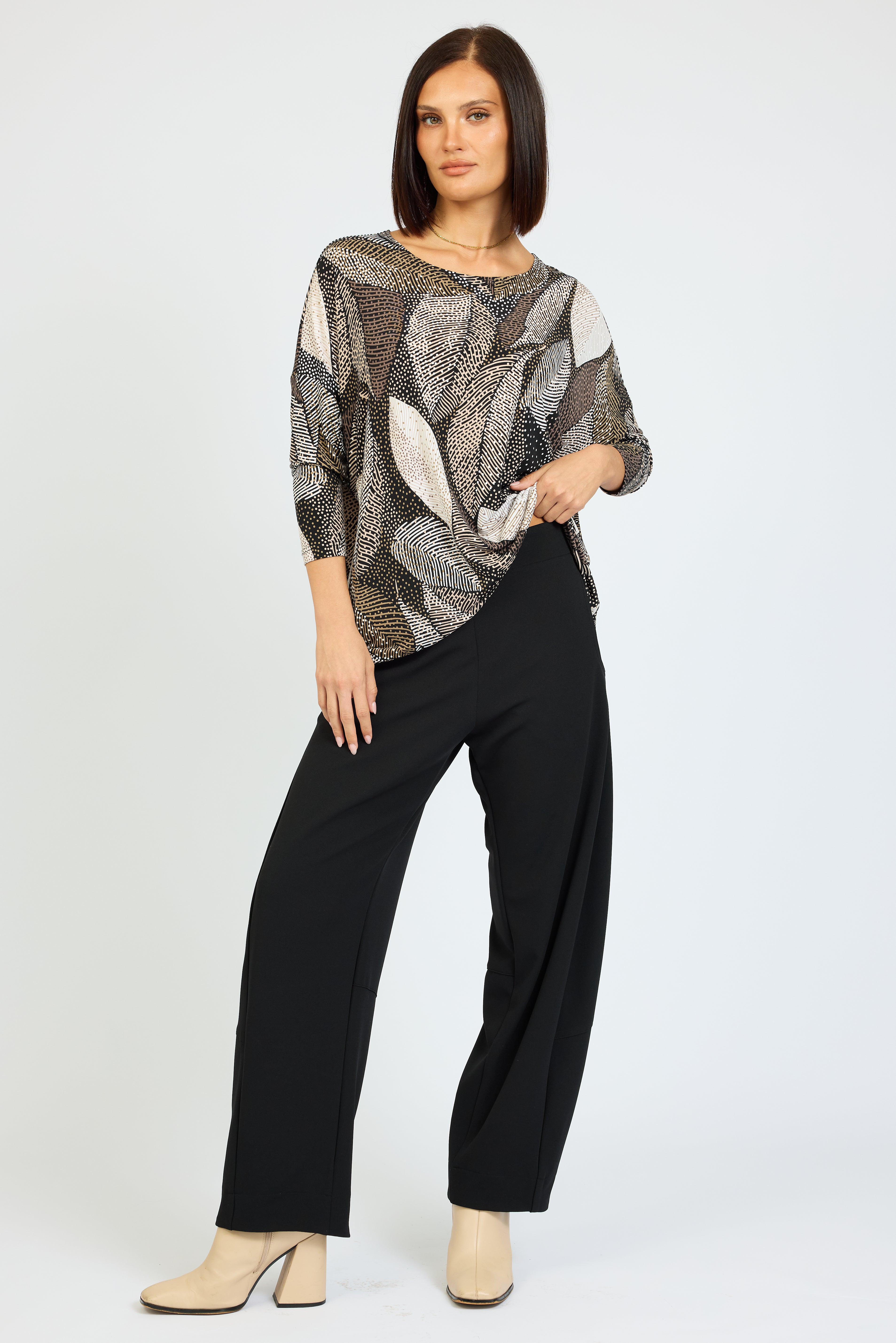 Nero Barrel Pant