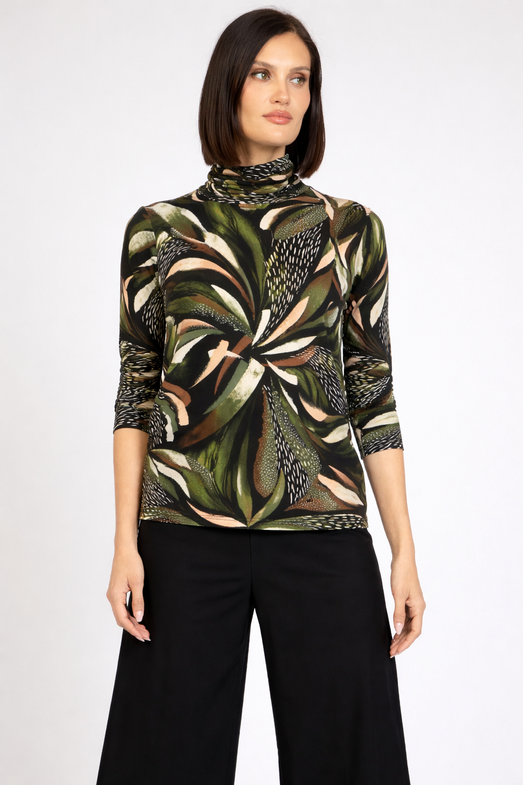 Willow 3/4 Sl Polo Top