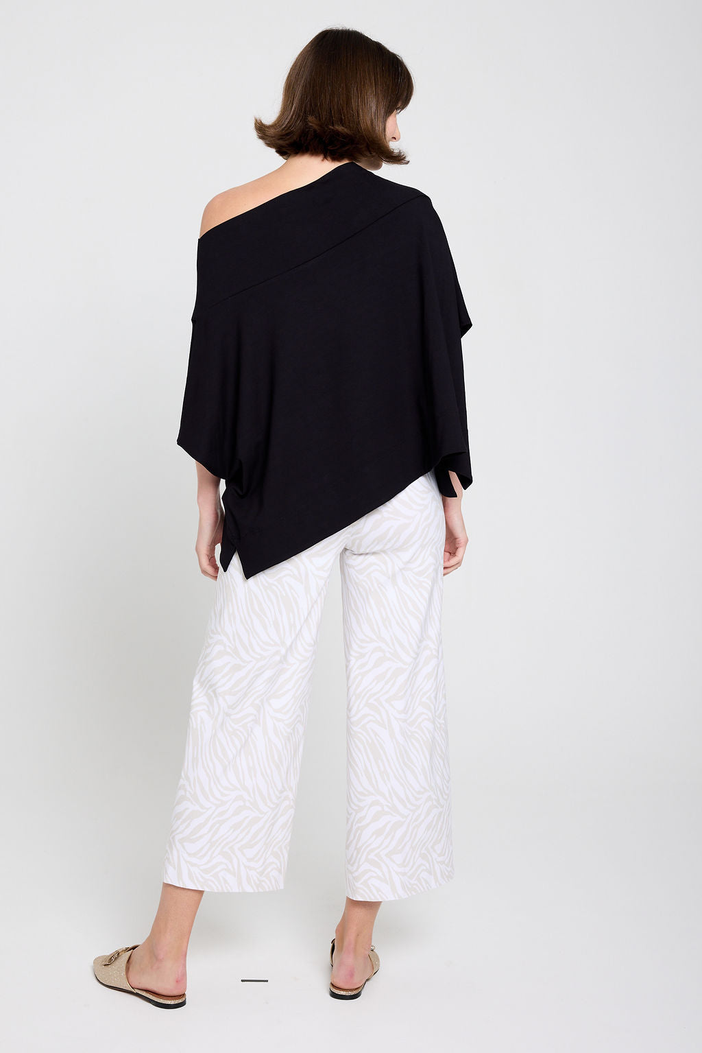 Zebra Wide Leg Pant