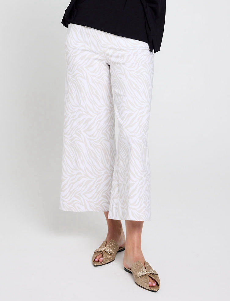 Zebra Wide Leg Pant